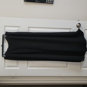 Womens wide leg black dress pants, size 14